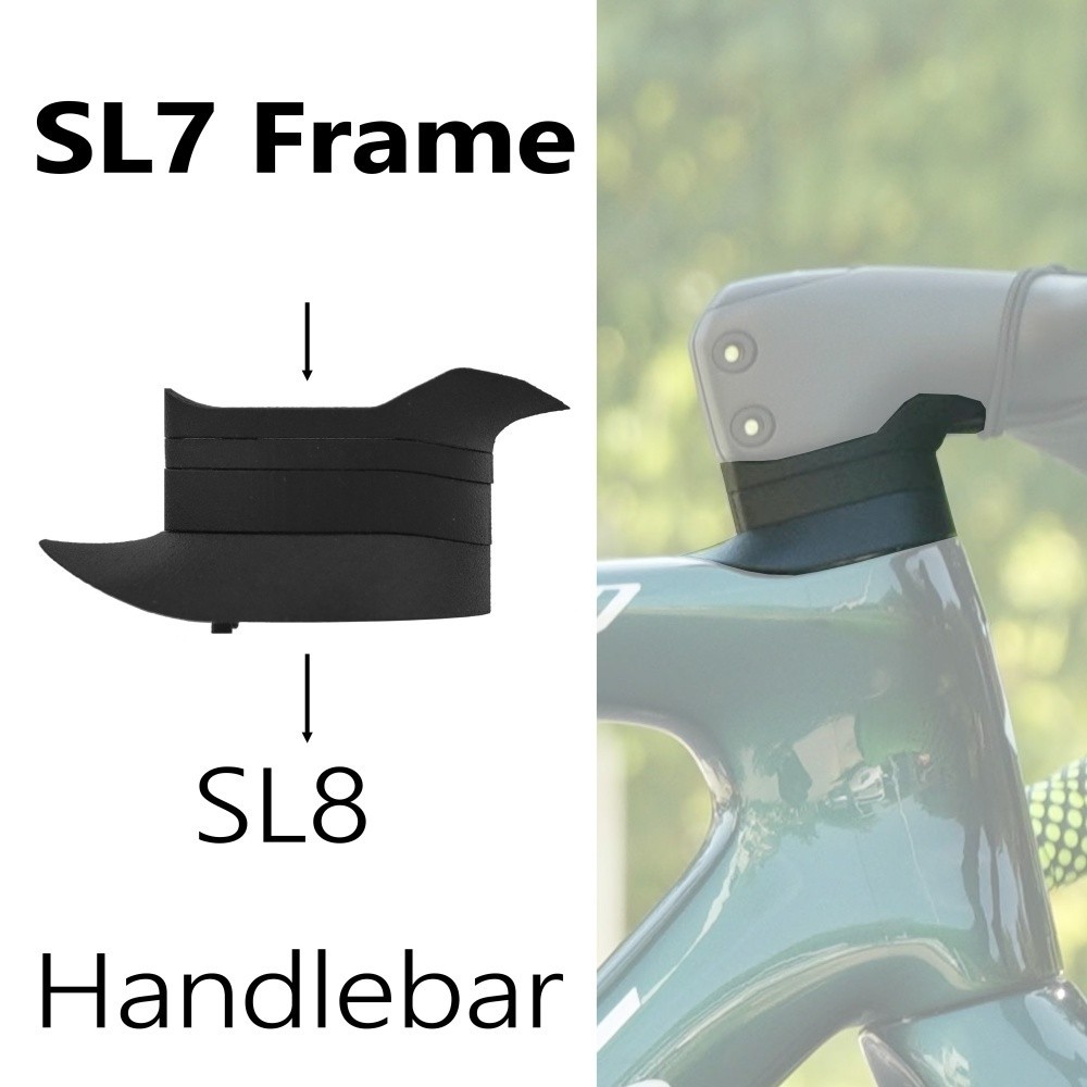 【BC】จักรยานเสือหมอบจักรยาน Stem Handlebar Spacer สําหรับ SL7 กรอบและ Sl8 RAPIDE Handlebar Spacer อะแ