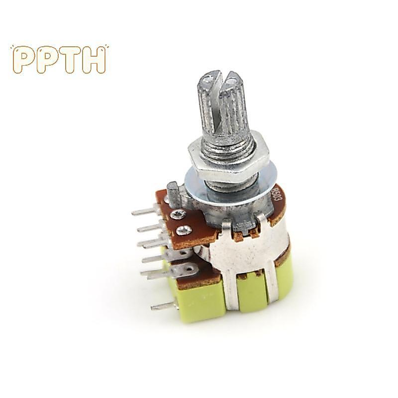 [PPTH] B50K 50K Dual Linear Taper Volume Control Switchesometer Switch