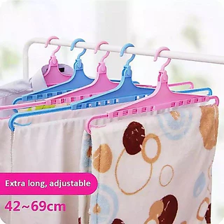 ไม้แขวนยืดหดได้ Life pro #333 ยืดได้ 42-70 cm ที่ตากผ้าขนหนู ที่แขวนผ้าเช็ดตัว
