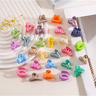 กิ๊บหนีบผม โทนพาสเทล Pastel S0394 ขนาด 2ซม. ลายเยอะมาก สุ่มสี กิ๊บติดผม ขนาดเล็ก แฟชั่นเกาหลี