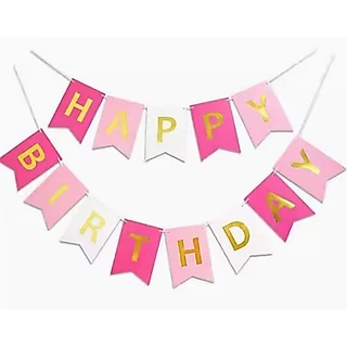 ธงวันเกิดHappy birthday ธงHappy newyear ธงตกแต่งปาร์ตี้หลายแบบชุดที่1/1 พร้อมส่ง