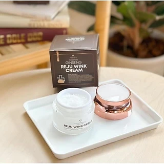 แพคใหม่ ครีมโสมรีจูวิงค์ Gingseng Reju Wink Cream ฟาวเดอร์สกิน Founderskin ขนาด 15 กรัม