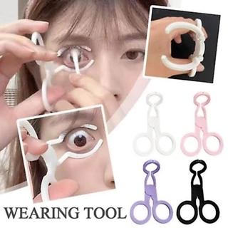 อุปกรณ์เสริมคอนแทคเลนส์ ตลับเซ็ต ที่ช่วยใส่ ที่ล้างมือหมุน ที่คีบ สามารถพกมา จบครบที่เดียว