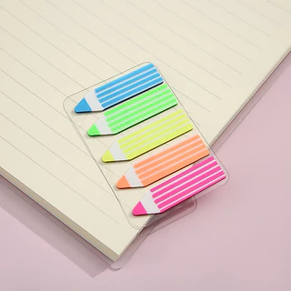 Sticky Note Sticker Index แบบพลาสติก ตัวเลข 0-9 มีลวดลาย มีกาวด้านหลัง