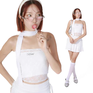 kome.offi เสื้อลูกไม้ lela lace collection