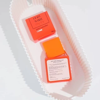 [4 ก้อน 100] สบู่ไลท์ไวท์ light white orange soap สบู่ทำความสะอาดผิวหน้าและผิวกาย ขนาด 65 กรัม