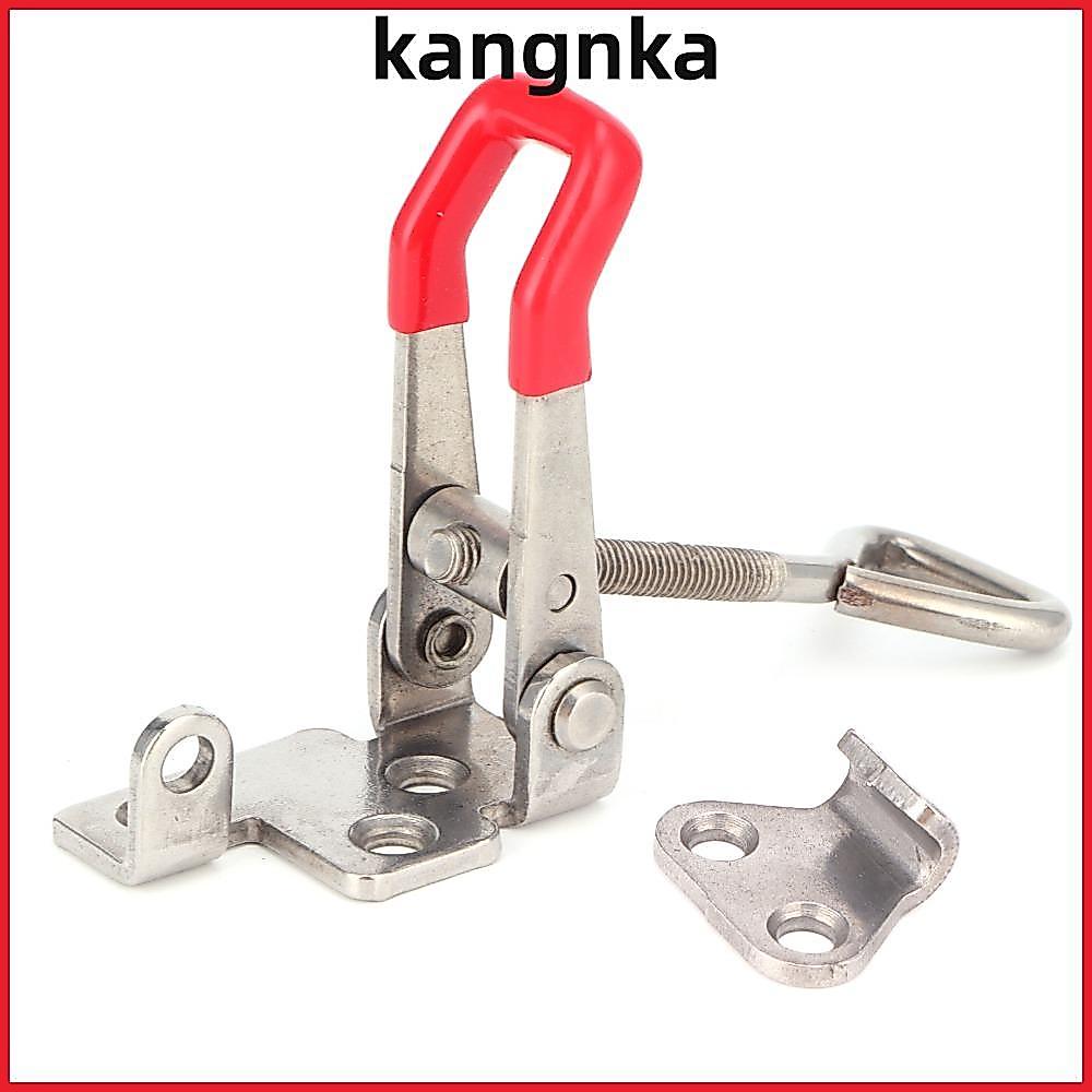 KANGNKA Toggle Latch Clamp, 23*142mm Stainless Steel Toggle Clamp, Tool Adjustable Toggle Latch Box