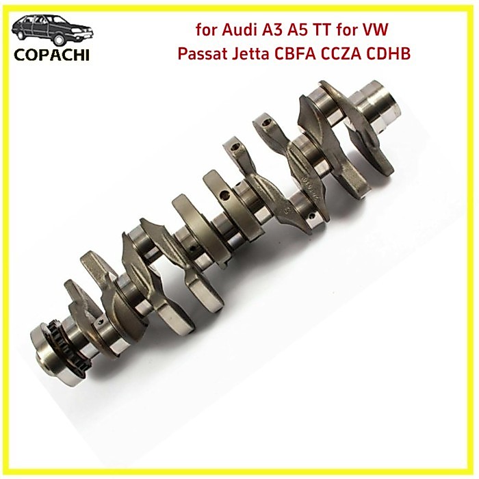 1Pc Crankshaft 07K105101L 07K105101J 07K105101G for Audi A3 A5 TT for VW Passat Jetta CBFA CCZA CDH