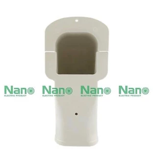 Nano รางแอร์ ท่อแอร์ อุปกรณ์รางแอร์ ฝาครอบราง ข้องอโค้ง ข้องอมุม ข้อต่อตรง ข้อต่อข้ามคาน ฝาครอบเพดาน รางพลาสติก