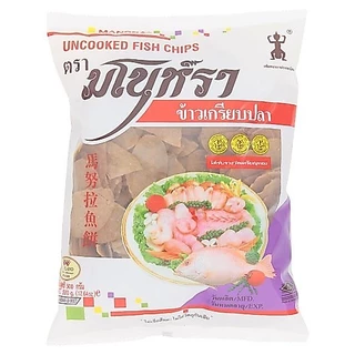 ❗️ส่งฟรี ❗️ มโนราห์ ข้าวเกรียบ ของพร้อมส่ง ครบทุกรสชาติ 500 กรัม