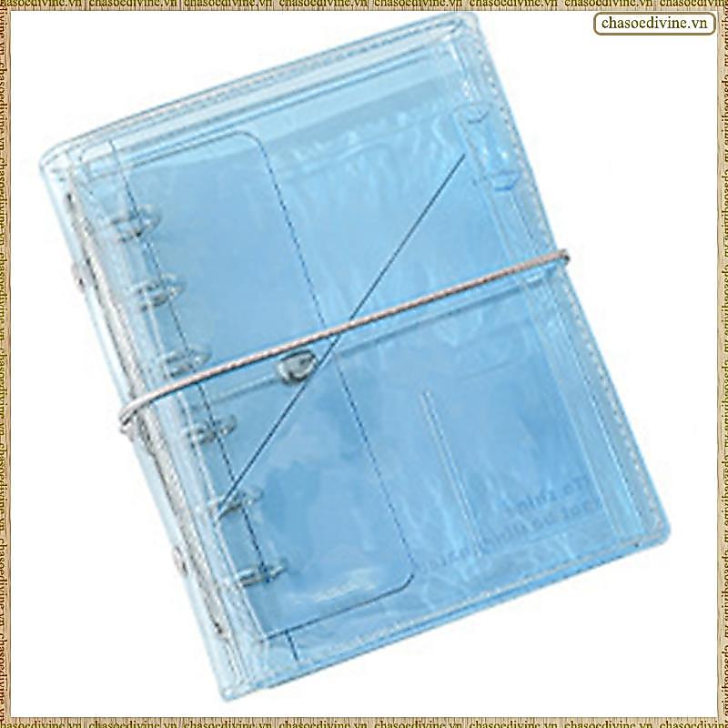 [KYGX] A7 Clear Tri-Fold Accordion Journal Refillable Notebook สําหรับนักเรียน