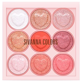 SIVANNA - Colors Sweet Heart Eye Palette (13 g.) ซีเวนน่า คัลเลอร์ส สวีท ฮาร์ท อายพาเลตต์