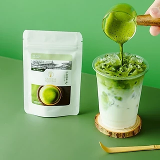 มัทฉะเกรดพรีเมี่ยม Matcha Premium 50 g แบรนด์ Okucha matcha ผงนำเข้าจากญี่ปุ่น