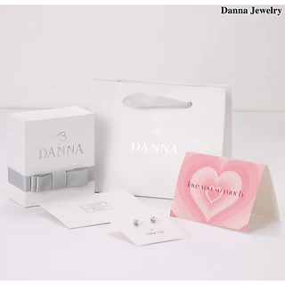 Danna Jewelry สร้อยสร้อยคอเบลล่า, เครื่องประดับดาน่า, dn0008, พร้อมกล่องเครื่องประดับ, เขียนใบเสร็จจี้เงินแท้ Ls necklace jewelryสร้อยคอสร้อยคอ สร้อยแฟชั่น สร้อยgift box ของขวัญbirthday gift