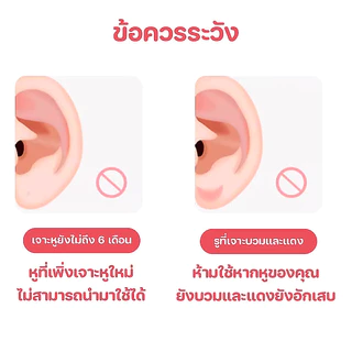 🚚สินค้าพร้อมส่งจากไทย🚚 เส้นด้ายทำความสะอาดรูเจาะหู ขนาด 0.3 mm 180 เส้น พร้อมน้ำยาทำความสะอาดกลิ่นสดชื่น