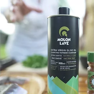 น้ำมันมะกอก 500ml. MOLON LAVE extra-virgin olive oil โพลีฟีนอลสูง