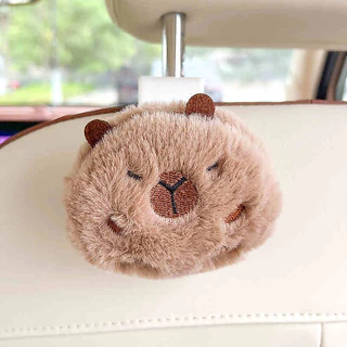 การ์ตูนตุ๊กตาไหล่ปลอกหมอนอิงความปลอดภัยเข็มขัดปกป้องกันรถที่นั่งเข็มขัดสาย เบาะ ป้องกันและตะขอ