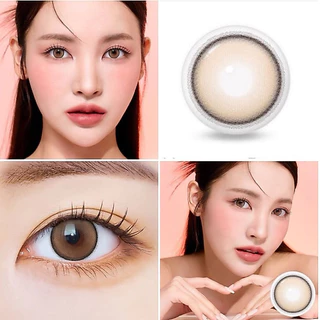 Montra Premium lens ค่าอมน้ำสูง 55% Layla Almond brown/brown/gray ค่าสายตา 0.00-650