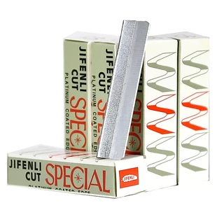 SPACIAL ใบมีดกันคิ้ว 10ชิ้น/กล่อง ใบมีดตัดขนคิ้ว มีดโกนขนนก ใบมีดโกน