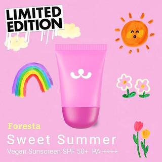 (ตัวแทน) ☁️ Foresta กันแดด Sweet Summer Vegan Sunscreen SPF50+ PA++++ ฟอเรสต้า กันแดดแมว