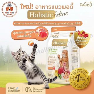 [กระสอบ 6 กก.] Pawdy พอดี้ อาหารเม็ดแมว โฮลิสติก พอดี้ เป็น ‘ส่วนหนึ่ง’ ที่ช่วยดูแลลูกรักของคุณ