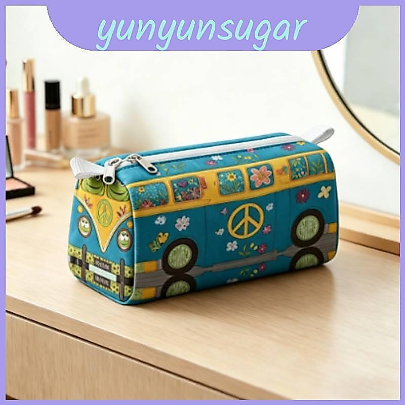 Style Plush Trend Makeup Case มีซิปสําหรับเดินทางและใช้ในบ้าน