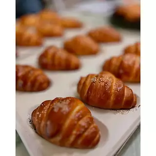 ถาดขนมปังเกลือขาว Silblanc 8 หลุม (ภาชนะอุ่น) [400*330*32] 실블랑 시오빵팬 8구