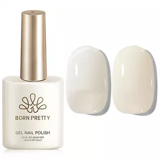【Local】BORN RRETTY 15ml Jelly โปร่งใส Nude Gel ยาทาเล็บ Ice Clear Nude สีชมพูสี UV Soak Off เจลเคลือบเงาเล็บหยกเจล