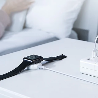 เครื่องชาร์จนาฬิกา USB เหมาะสำหรับ i-Watch Series 9 8 7 6 4 3 SE Type-C สายชาร์จแม่เหล็กตัวเลือกอินเทอร์เฟซ 2 ประเภท