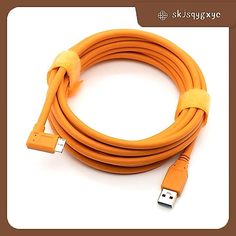 skjsqygxycCamera Tethering Cable สําหรับกล้อง 5D Mark IV 5DSR 1DX2 สําหรับ D850 D5