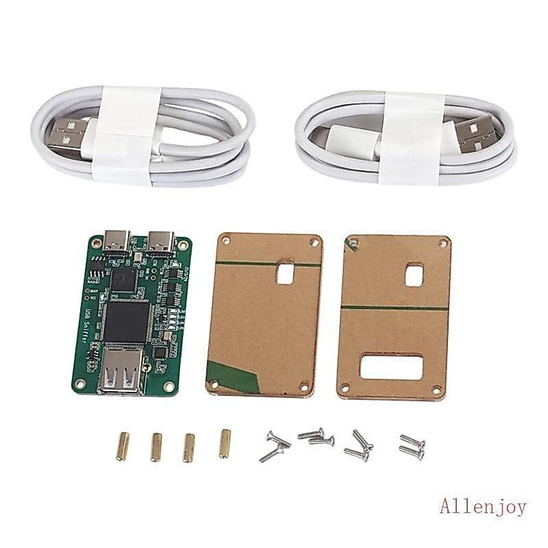 JOY USB การจราจรเด็บบอร์ดพร้อมพอร์ต USB-A และคู่ C USB 2 0 เครื่องวิเคราะห์ Protocol สําหรับ Win10 W