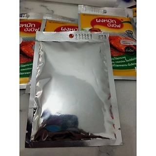 ผงหมักบังบีฟ ถุงเล็ก40g. ขนาดทดลอง หมักได้1กิโล ผงหมักแดดเดียว ผงหมักพริกไทย ผงต้มแซ่บบังบีฟ