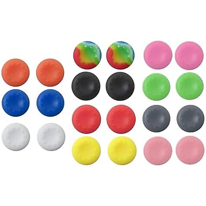USonline911 Universal Anti-Slip Thumb Grips - หมวกซิลิโคนความไวสูงสําหรับ PS5/PS4/ Xbox Series X/S/X