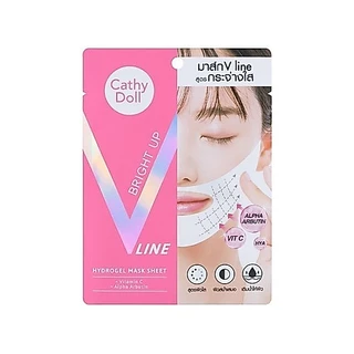 Cathy Doll ไฮโดรเจลมาส์ก ชีท 18g เคที่ ดอลล์ สำหรับกระชับใบหน้าและควบคุมความมัน