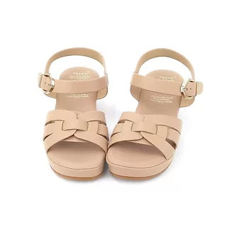 TREND รองเท้าหนัง PU/รองเท้าส้นสูง ส้น 5.6 CM. รุ่น ATHENS สี OVALTINE | รองเท้าส้นสูง ผู้หญิง