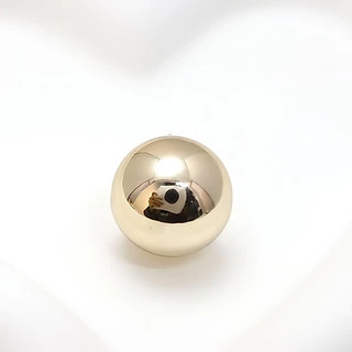 ต่างหูทอง earring ตุ้มหูห่วง ประเภทลูกบอล ต่างหูห่วง หรูหรา jewelry accessories สําหรับผู้หญิง สําหรับผู้หญิง 92.5%เข็มเ