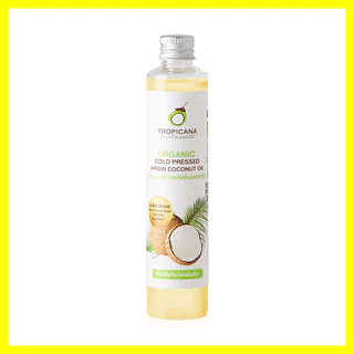 Tropicana Organic Cold Pressed Virgin Coconut Oil 100ml ทรอปิคานา น้ำมันมะพร้าวสกัดเย็นออร์แกนิค.