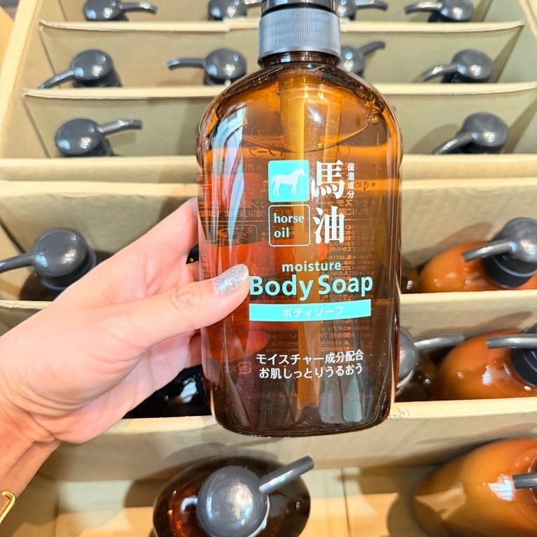 โปร9.9 Kumano Horse Oil Moisture Body Soap (600 มล.) สบู่เหลวอาบน้ำสูตรน้ำมันม้าจากประเทศญี่ปุ่น แท้100%