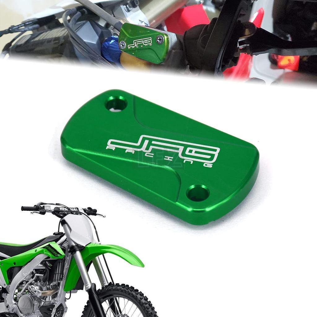 Motorcycle CNC Rear Brake Fluid Reservoir Cover Compatible For KX125 KX250 KX250F KX450F KX250/450 K