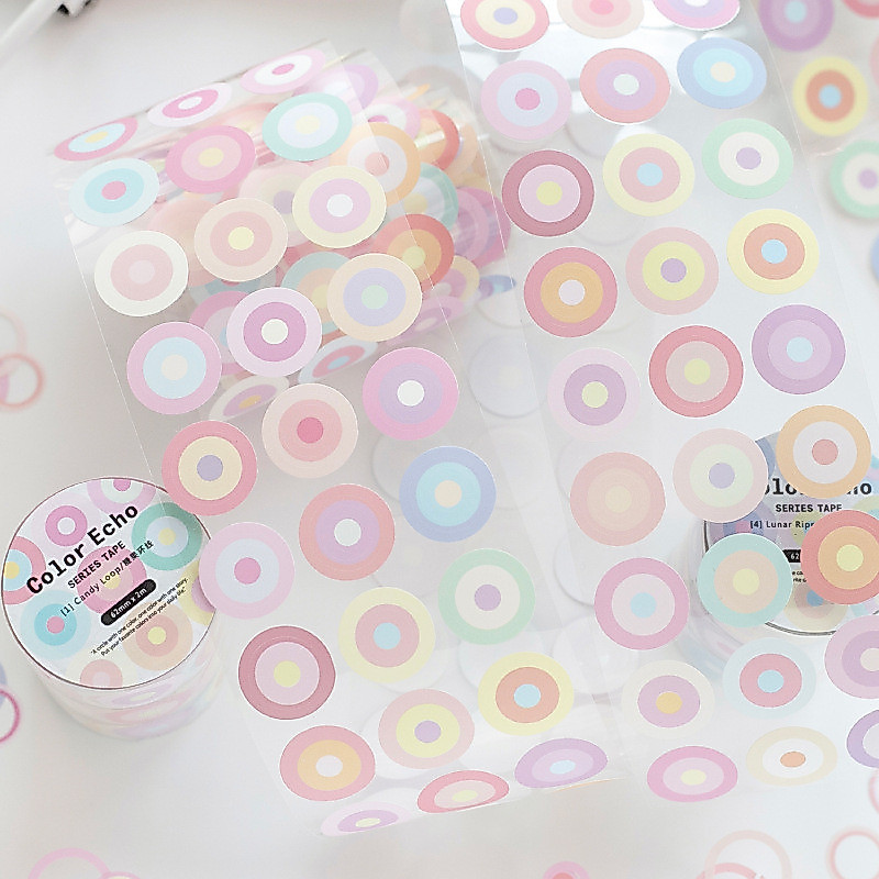 1 ชิ้น/ล็อต DIY ตกแต่งเทปกาวหลังจากบางฤดูใบไม้ผลิและฤดูใบไม้ร่วงกระดาษญี่ปุ่นสัตว์เลี้ยงเทปสติกเกอร์กระดาษกาวเทป