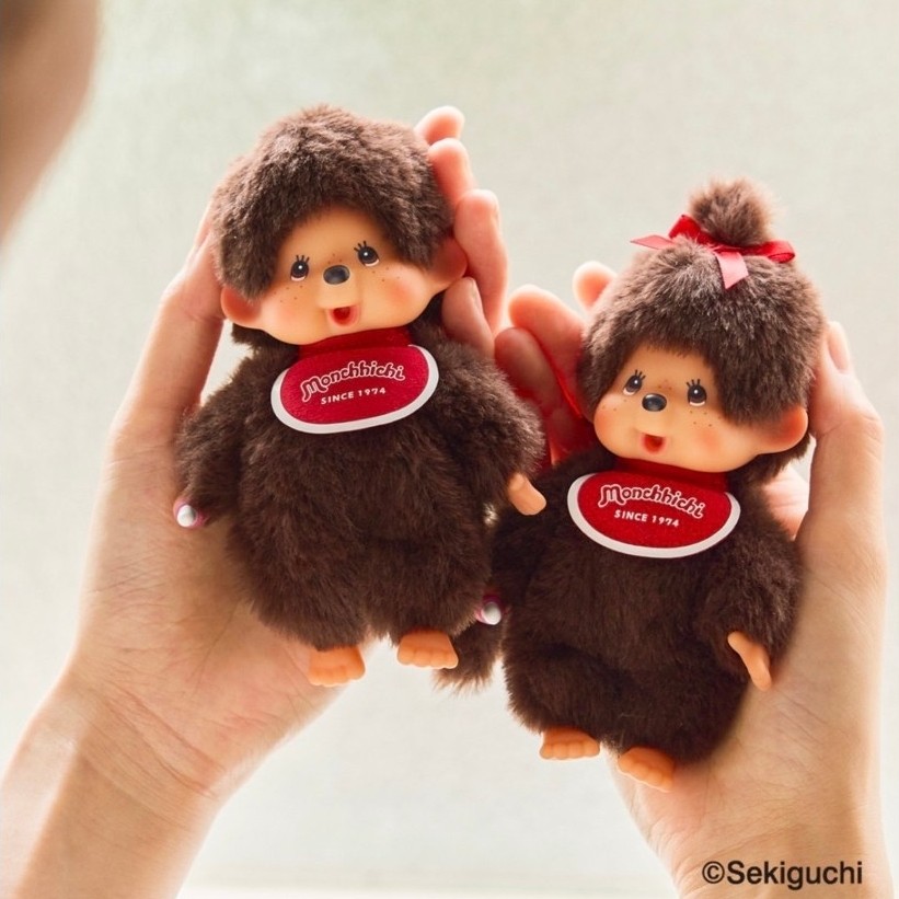 พวงกุญแจ Monchhichi Original ขนาด 13 cm ของแท้