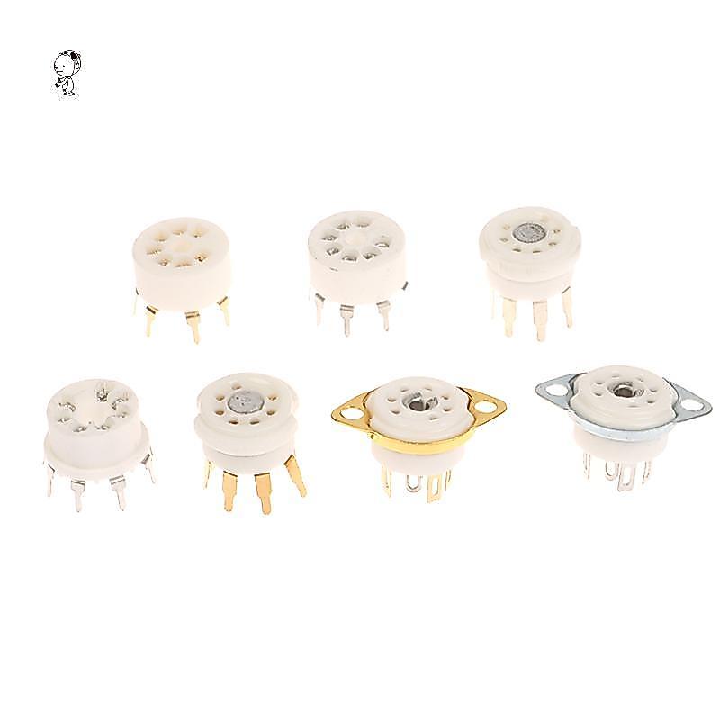 MOE 1PCS 6AQ5 EAA91 6J1 6J2 6X4 6Z4 หลอด Soet Gold-plated Soet สําหรับ 7Pin B7G Vaccum เครื่องขยายเส