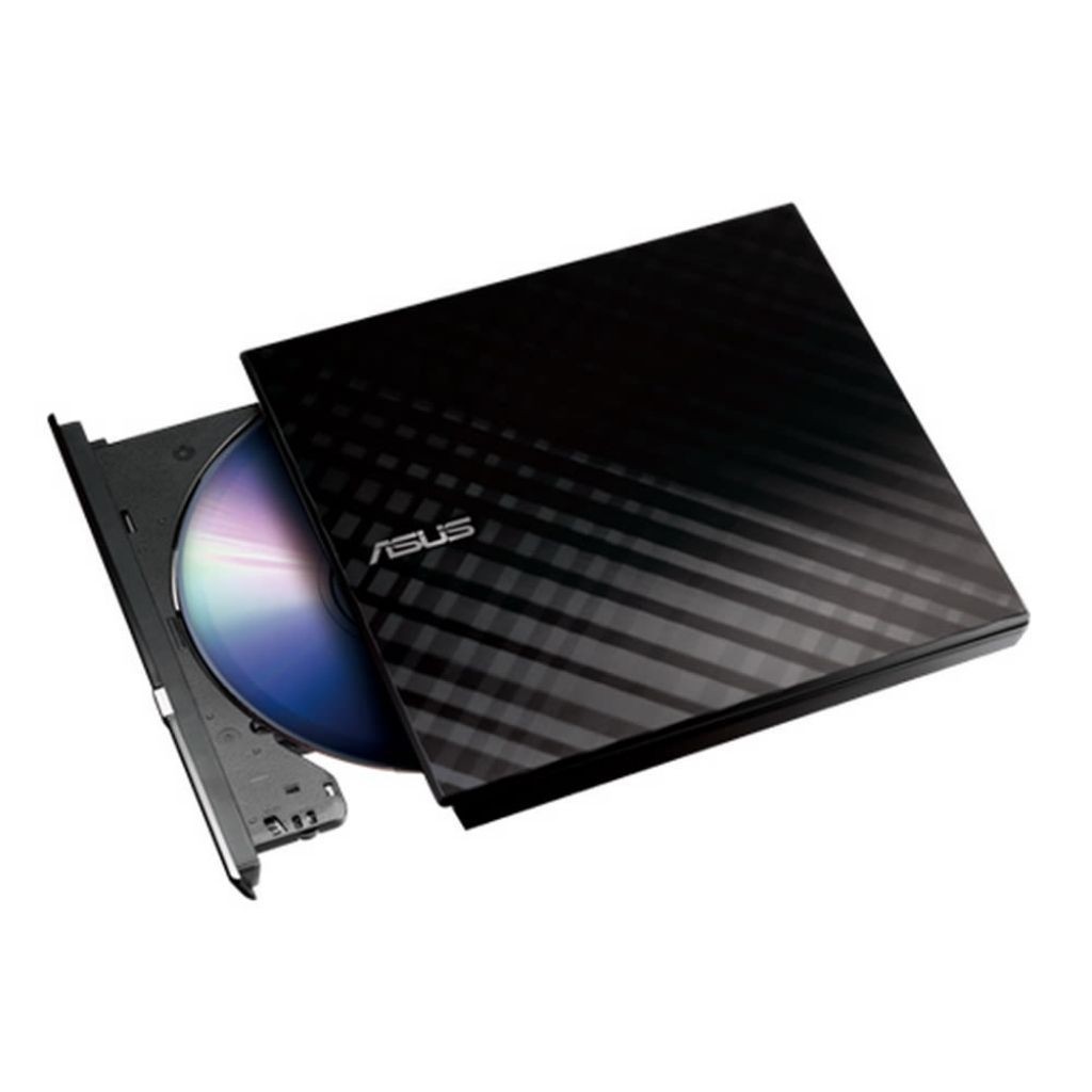เครื่องอ่านแผ่นDVD ASUS External ODD SDRW-08D2S-U LITE/BK External Optical Drive