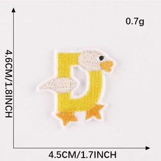 DIY ตัวรีดติด A-Z รีดกับวัสดุที่เป็นผ้าได้หลากชนิด ติดบนอุปกรณ์นักเรียน ติดกระเป๋า ติดรองเท้าผ้า งานปักละเอียด ซ่อมเสื้อ