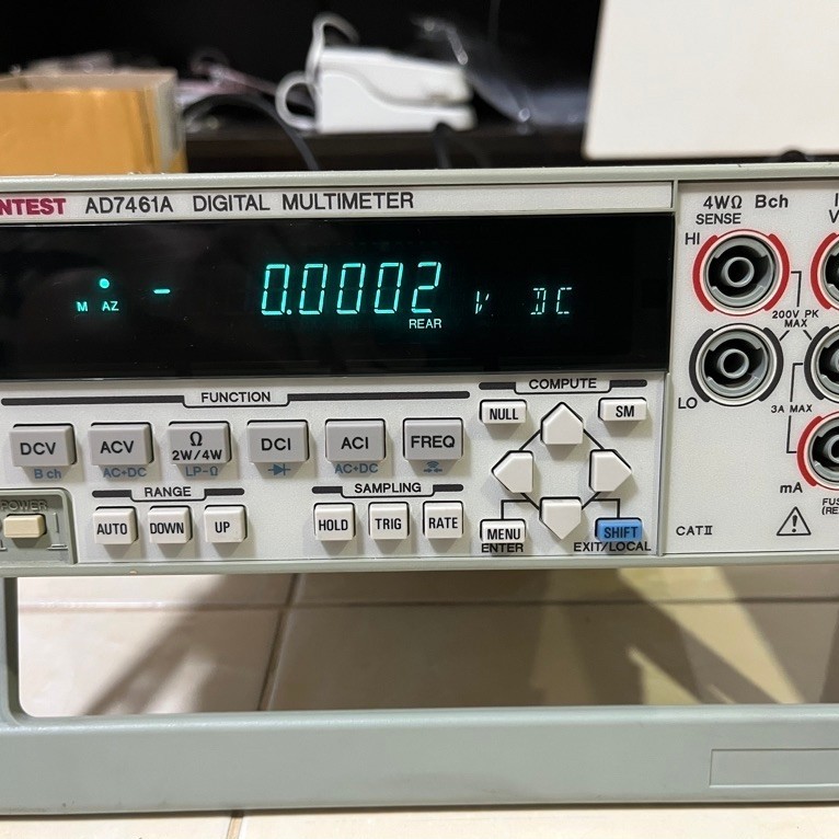 4. Advantest 7461A “Digital Multimeter แบบตั้งโต๊ะ (Benchtop DMM) ระดับความแม่นยำสูง (Precision/Syst