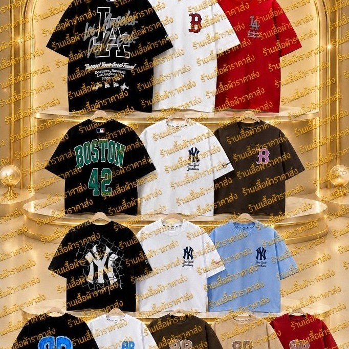 •เสื้อยืดOversize รวมแบรนด์ Fอก44-46