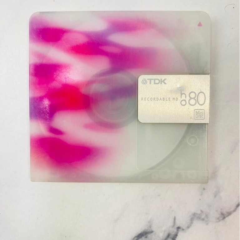 TDK MiniDisc (MD) วามจุ 80 นาที (DISK : Mini80)สินค้ามือสอง