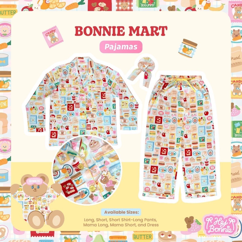 สงต่อ| Hej Bonnie ชุดนอนแขนยาว+ขายาว+ยางรัดผม size Mama ใส่ไปไม่กี่ครั้ง
