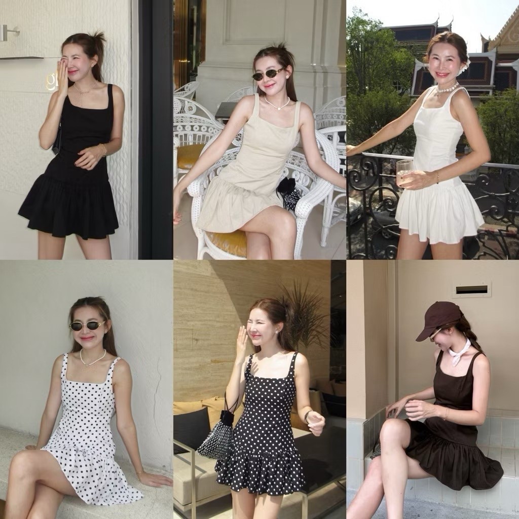 ส่งต่อ 🖤 HARMONY DRESS - #GMW8833 🦢