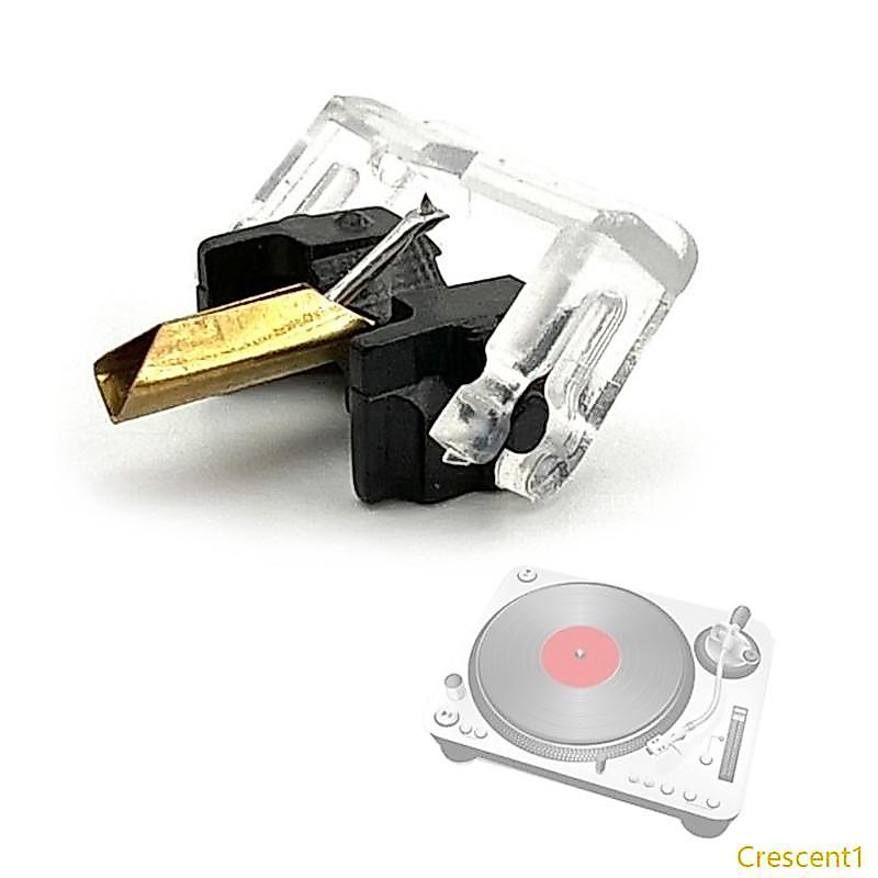 Crescent1 บันทึกเข็มเปลี่ยน Stylus สวมใส่ความต้านทาน Turntable Stylus การควบคุมที่แม่นยําสําหรับ M44